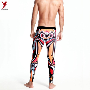 Ropa activa de color sólido para hombre, mallas de secado rápido, pantalones deportivos elásticos MMA BJJ, polainas para hombre a la venta ahora - Product Image 3