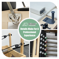 Reformer de Pilates Maple, Fabricado en China, Camas de Pilates Reformer de Alta Calidad para Ejercicio Físico, Gran Venta