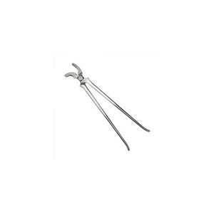 Wholesale Forged Veterinary Instrument Handmade Curved Jaw Farriers <b>Hoof</b> Clincher Firm Grip <b>Black</b> Powder Coated - Product Image 6