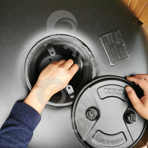 Tanque toroidal de LPG interno de nueva generación ACT Glp LPG Pequeño cilindro toroidal de LPG Tanque de <span class=keywords><strong>42</strong></span> L - Product Image 5