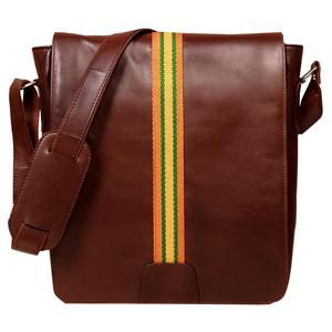 Small Genuine Leather Crossbody Sling <b>Bags</b> for <b>Men</b> and Women New Travel Leather Messenger <b>Bag</b> Stylish Tote Design - Product Image 3