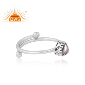 Anillo de piedras preciosas de pirita Natural de Plata de Ley 925, joyería personalizada para mujer, regalo para ella - Product Image 4