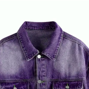 Chaqueta vaquera gruesa para hombre, chaqueta vaquera de algodón de talla grande con forro polar de invierno con forro de Sherpa - Product Image 3