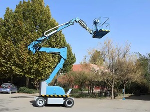 Plataforma Elevadora Hidráulica Usada Diésel/Eléctrica con Altura de Plataforma de 12m y Capacidad de 230kg en Venta - Product Image 4