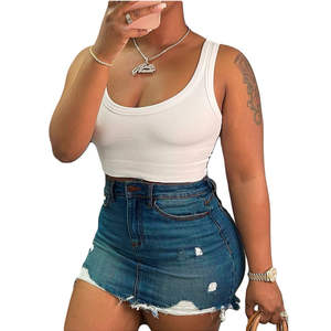 Jeans de Lujo Europeos Estampados para Mujer, Estilo Bodycon, con Técnicas Desgastadas, Precio - Product Image 5