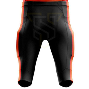 Tenue de football américain unie 100 % polyester respirante de haute qualité unisexe pour adultes, style simple, couleur personnalisable - Product Image 5