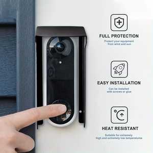 Cubierta Metálica para Timbre Inteligente Ling Pro2 Ilo Viz Google Nest, Protección Total, Resistente a la Intemperie, Antideslumbrante, Compatible con Casas y Apartamentos - Product Image 6