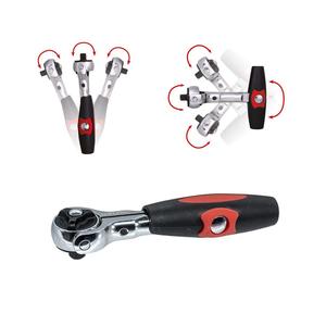 İzeltaş 1507067115 a cricchetto articolato T manico 1/4 ''(72 denti) 115mm