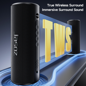 Hifi Không Dây Di Động Bt 52 Bluetooth Loa Hộp 20W Không Thấm Nước Hình Dạng Xi Lanh Với RGB Đầy Màu Sắc Ánh Sáng Ngoài Trời Karaoke - Product Image 4