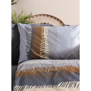 Scatola di cotone Toprak copripiumino doppio Set <span class=keywords><strong>Asel</strong></span> colore antracite - Product Image 2