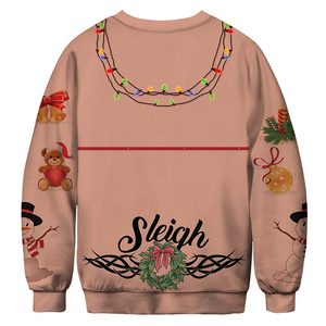 Sweat-shirt en molleton 100% coton écologique, impression par sublimation, design personnalisé, impression design, pas cher - Product Image 2