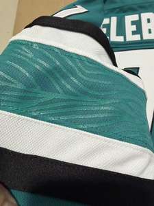 Toptan erkek San Jose buz hokeyi formalar #71 Macklin Celebrini #39 Logan 100% sıcak satış dikişli Polyester hızlı - Product Image 5