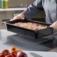 Vaatwasser-Veilige Temperatuurbestendige Flexibele 1/2 80 Mm Gastronorm Gn Pannen Voor Koelkast En Vriezer Opslag