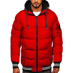 Blouson d'aviateur pour hommes de printemps à la mode avec capuche détachable Logo avant respirant et coupe-vent en gros - Product Image 2