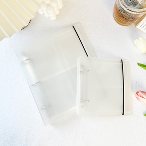 Natural Touch 3 classeur à anneaux organisateur peut contenir des protecteurs de <span class=keywords><strong>page</strong></span> de livre de recettes en papier grande vue claire <span class=keywords><strong>D</strong></span> anneau transparent - Product Image 4