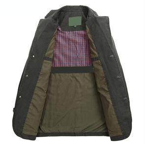 Veste en jean respirante pour homme, de bonne qualité, à prix raisonnable, avec impression de logo personnalisée, vêtements pour homme, veste en jean pour homme - Product Image 3