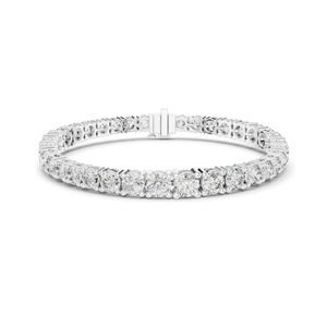 Bracelet tennis en diamant de laboratoire 13,198 CT, taille brillant rond, or 18 carats, 14 carats, 10 carats et argent 925, or rose, or jaune, or blanc - Product Image 3