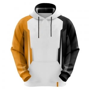 Sudadera con capucha unisex de algodón con estampado de logotipo personalizado Sudadera con cremallera de moda para invierno 100% Material de algodón - Product Image 5