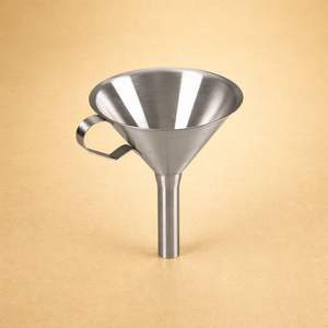 Decorative Enamel <b>Funnel</b> With Handle For Easy Spill Free Liquid Transfer Floral Design Ideal For <b>Kitchen</b> Home And Display Use - Product Image 5