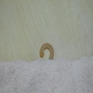 Best Selling Plastic Socks Hanger Made of Rice Resin 49mm x 30mm Recycled Socks Paper <b>Tag</b> Packaging Hanger Hook Made in Vietnam - Product Image 3