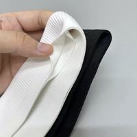 Fourniture directe usine : Bande élastique côtelée à extrémités ouvertes de 2,5 cm à 6 cm pour pantalons, jupes et ceintures – Ruban élastique à bord ouvert