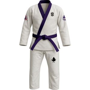 Personalizado 100% algodón 360g Kimono duradero Jiu-jitsu Gi BJJ Karate transpirable entrenamiento de artes marciales uniforme de competición frontal - Product Image 1