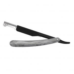 Maquinillas de afeitar de peluquero con mango de plástico de alta calidad, hechas rectas con maquinillas de afeitar de acero inoxidable para eliminar el vello - Product Image 4