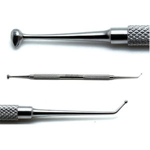 Pulidor Dental de Bola 27/29, Manual, de Acero Inoxidable, Reutilizable, Grado A+, para Rellenos de Composite, Amalgama, Plástico, Cirugía y Curetaje - Product Image 1