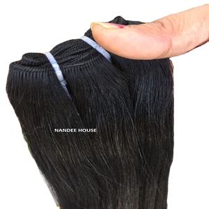 Extensiones de Cabello Humano Virgen Vietnamita Sin Procesar, Ondulado Natural, 20 Pulgadas de Largo, Mechones Dobles Cosidos a Máquina, Venta al Por Mayor - Product Image 2