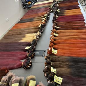 Top Tendance Os Cheveux Raides Classique Couleur 100% Remy Cheveux Humains Vietnamien cheveux bruts - Product Image 6