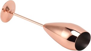 Lot de 2 flûtes écologiques en cuivre, robustes, à fond épais, en acier inoxydable plaqué laiton, design moderne pour usage professionnel - Product Image 4