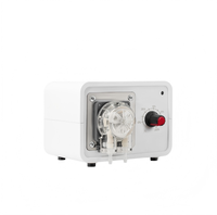 Pompa Peristaltik Presisi Tinggi LEFOO LFPC104DB 24v DC Motor Sirkulasi Pompa Transfer Cairan Self-priming untuk Pengisian Dosis