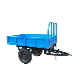 La remorque agricole robuste de qualité supérieure pour la ferme supporte des charges élevées, idéale pour l'équipement des cultures et plus disponible - Product Image 2