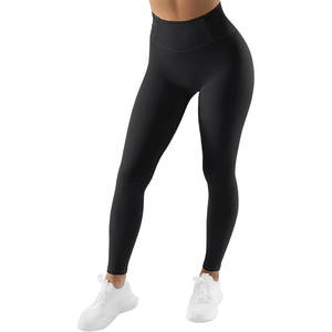Leggings respirants personnalisés pour femmes avec tissu extensible OEM pour vêtements de sport de fitness et marque d'équipe avec techniques de strass - Product Image 1