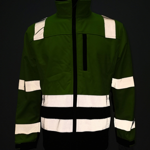 Chaqueta de seguridad vial Ropa de trabajo de alta visibilidad Chaqueta de seguridad de invierno reflectante impermeable - Product Image 4