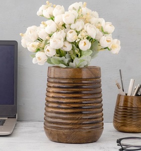 Soporte rústico para utensilios grandes de 7 pulgadas para encimera de cocina | Organizador de espátula de cocina de madera para Fiesta | Acción de Gracias - Product Image 4