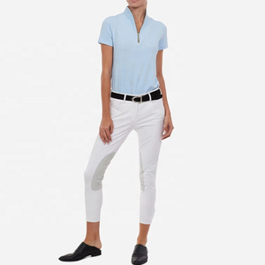 2023 Venta al por mayor de alta calidad Ropa ecuestre Polos Racing Show Shirt Lady Competition Ropa de equitación con logotipo - Product Image 4