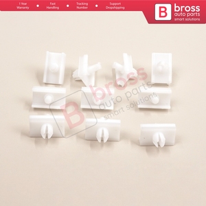 BCF5076 10 Pieces Door Body Trim Moulding <b>Clamp</b> <b>Clips</b> for 5 Series E34 Alpina B10 1987-1995 4/5 Door 51131946258 - Product Image 2