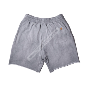 Pantalones cortos de sudor personalizados lavado con ácido servicios OEM último diseño pantalones cortos de sudor lavado con ácido hechos en Pakistán bordado de impresión - Product Image 2