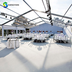 2025 Neues Design Luxus Outdoor Big Marquee Zelt Wasserdichte Hochzeits feier <span class=keywords><strong>Clear</strong></span> Top Zelt für Events - Product Image 3