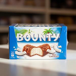 Barras de chocolate Bounty, chocolate rico en leche con relleno de coco, suministro a granel, embalaje personalizado OEM, envío internacional rápido - Product Image 4