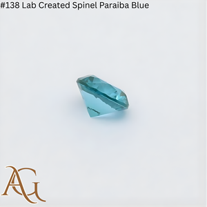 Espinela Cultivada en Laboratorio # 138 Esferas de Espinela Azul Paraíba Creadas en Laboratorio, Material Sintético de Fusión por Llama, Simulación de Materia Prima - Product Image 5