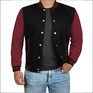 Profesional Junior Varsity equipo de béisbol chaquetas de abrigo nuevo diseño lana deporte correr CollegeBaseballjacket para hombres DDP envío - Product Image 2