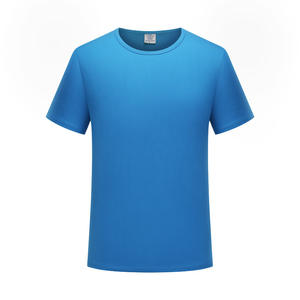 Col rond pas cher 180gsm modal t-shirts décontracté uni blanc couleur pure t-shirt pour hommes logo personnalisé t-shirt pour hommes - Product Image 6