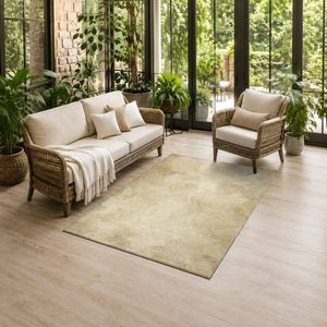 <b>RUGS</b> DEPOT LXDP-0428 Wholesale Beige Brown <b>Traditional</b> Oriental Digital Printed Machine Washable Chenille Area <b>Rug</b> Non Slip - Product Image 6