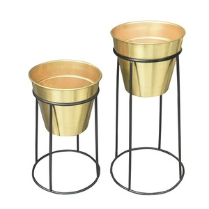 Décoration de jardin galvanisée haut de gamme Pot de fleur et jardinières à finition moderne longue durée pour espaces extérieurs et jardin - Product Image 5