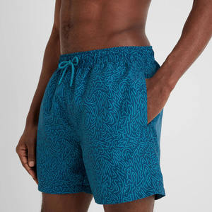 กางเกงชายหาดลำลองลายดอกไม้ แห้งเร็ว ทรงหลวม ยืดหยุ่นเล็กน้อย ไซส์ใหญ่ สไตล์ฮาวาย สำหรับเล่นเซิร์ฟ  นำเข้า - Product Image 4