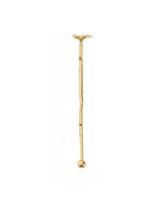 Hot Selling Best Quality Handcrafted Floral End Handle Metal Gold <b>Drink</b> Stirrer in Wholesale Price - Product Image 3