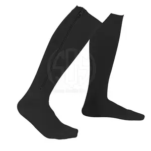 Wholesale 2024 Colorful Fashion Compression socks Sports 100% Cotton Crew Men Compression Socks For Sale