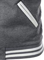 Meilleur démarreur coupe-vent imprimé uni Letterman Train brodé veste Bomber Varsity vestes pour hommes